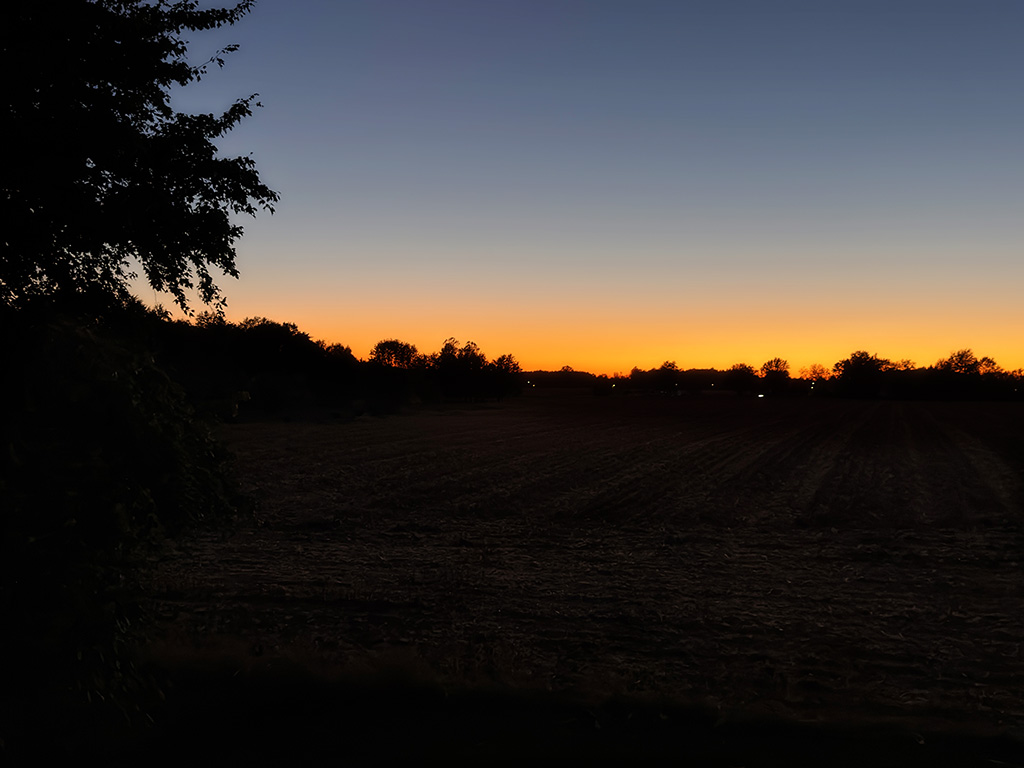 sky after harvest