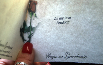 Brad Pitt loves me